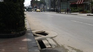 Alcantarilla Abierta