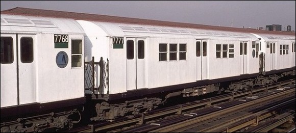 Top photo, Doug Grotjahn, bottom photo, Steve Zabel, collection of Joe Testagrose. (http://www.nycsubway.org/articles/history-nycta1980s.html)