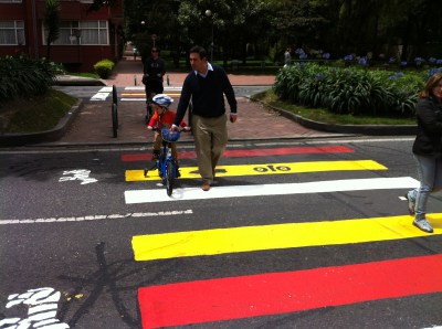 Cebra de Colores Cr 11 con Cll 87