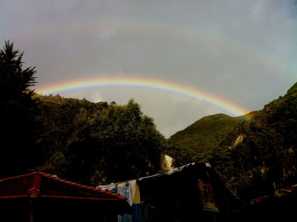 Arcoiris bogotanos Oreja Circunavalar y Calle 60