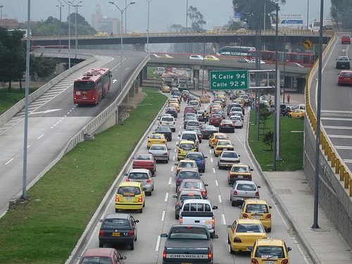 Transmilenio vs Carros