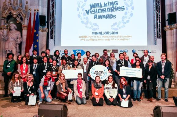 Walking Visionaries Awards Winners - Foto: Walk 21